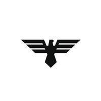 eagle logo design. logo template vector