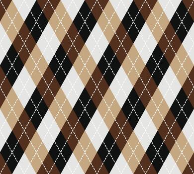 vector de patrón de rombos, fondo de textura de tela