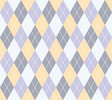 vector de patrón de rombos, fondo de textura de tela