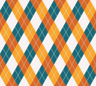 Argyle Pattern vector ,Fabric texture background