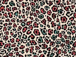 animal fur pattern in multicolored patchwork, perfect for fashion, decor and textiles vector