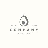 Avocado premium icon sign symbol vector