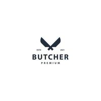 Butcher logo icon sign symbol design vector