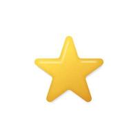 3d stars icon sign symbol logo design