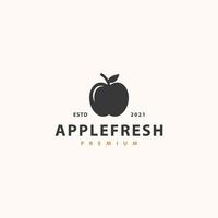 apple fresh logo icon sign symbol design vector