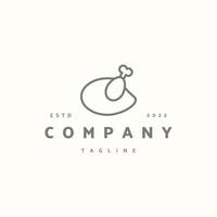 Chicken premium icon sign symbol. Hipster vintage logo vector