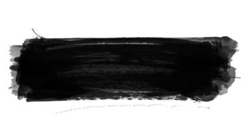 grunge penseelstreek. abstract handgeschilderd element. onderstrepings- en randontwerp. naadloze looping achtergrond. 4k video