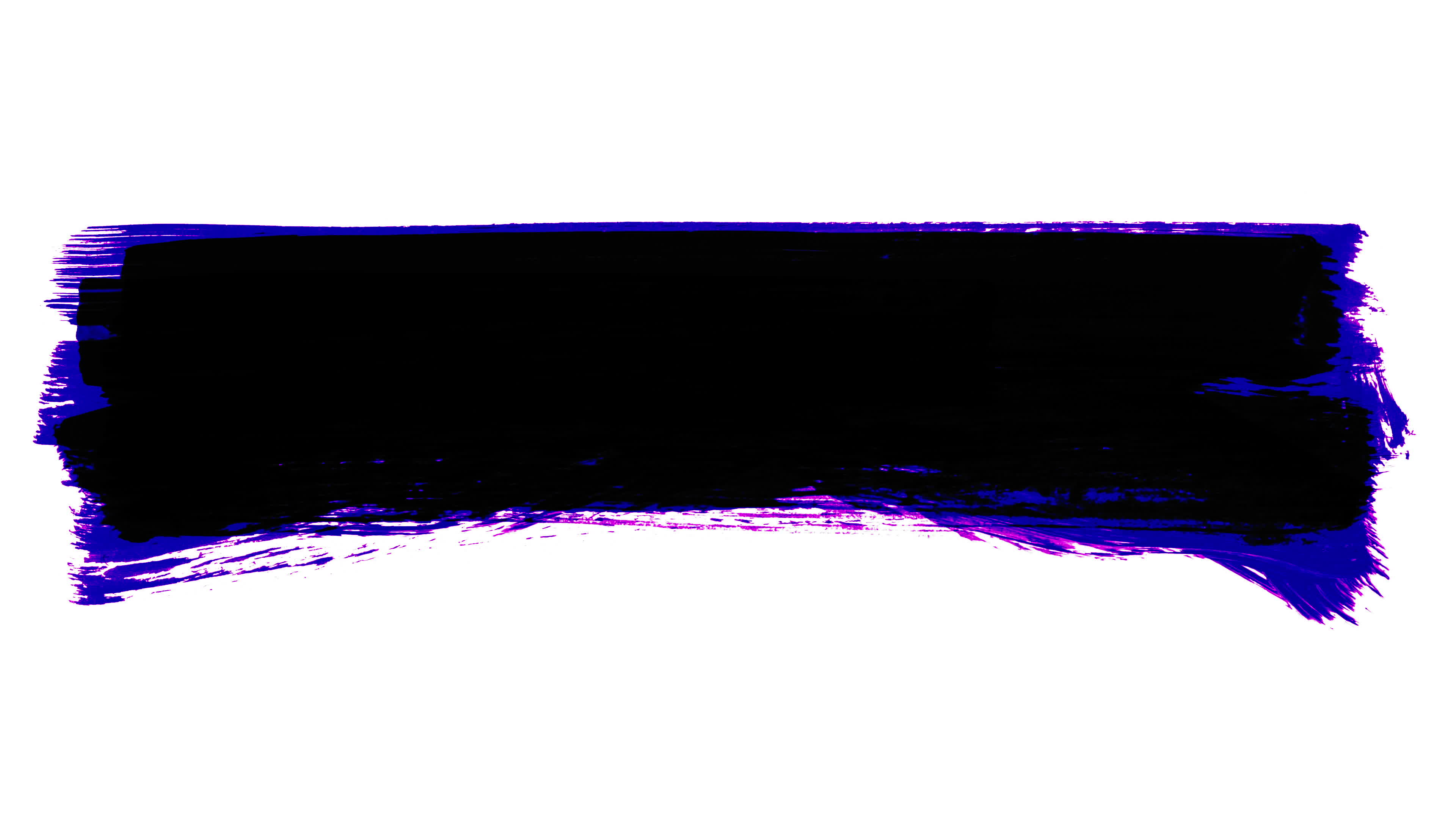 Grunge brush stroke. Abstract hand painted element. Underline and