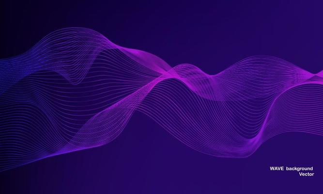 Purple Wave Background Vector Art, Icons, and Graphics for Free Download
