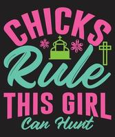Chicks Rule the World vector
