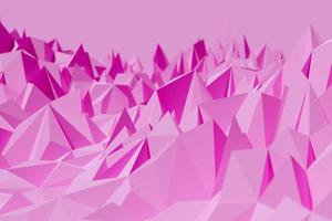 Low poly abstract textured polygonal background. Pattern can be used for background. 3D rendering photo