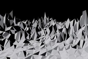 Low poly abstract textured polygonal background. Pattern can be used for background. 3D rendering photo