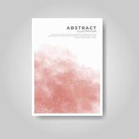 bright colorful vector watercolor background. Abstract illustration