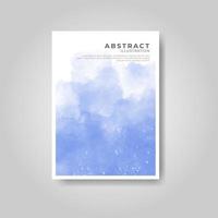 bright colorful vector watercolor background. Abstract illustration