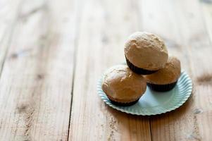 Bread is placed on the table in the morning of every day, ready to eat concept food with copy space. photo