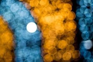 Bokeh circle, beautiful abstract colors for Christmas background - pictures photo