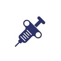 biopsy icon on white, vector