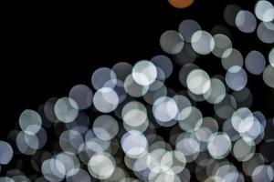 Bokeh circle, beautiful abstract colors for Christmas background - pictures photo