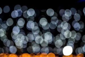 Bokeh circle, beautiful abstract colors for Christmas background - pictures photo