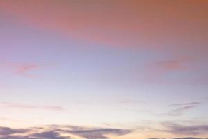 Blue sky background with beautiful clouds photo