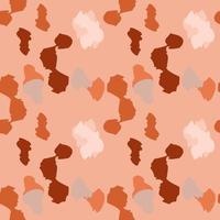 Abstract cheetah seamless pattern. Camo leopard background. Animal fur shapes wallpaper vector