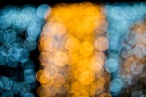 Bokeh circle, beautiful abstract colors for Christmas background - pictures photo