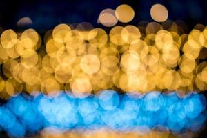 Bokeh circle, beautiful abstract colors for Christmas background - pictures photo