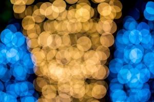 Bokeh circle, beautiful abstract colors for Christmas background - pictures photo