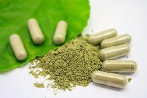 herbal medicine capsule photo