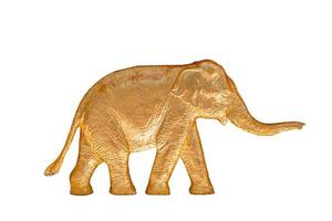 Carved Thai elephant photo