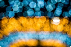 Bokeh circle, beautiful abstract colors for Christmas background - pictures photo