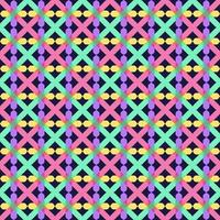 Colorful Geometric Pattern Square Shape with Green Pink and Purple for Background Template Texture Tile Mosaic vector