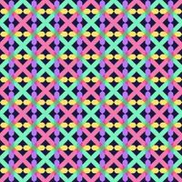 Colorful Geometric Pattern Square Shape with Green Pink and Purple for Background Template Texture Tile Mosaic vector