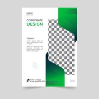 Business brochure annual report cover, modern brochure cover or flyer design. Leaflet presentation. Catalog with Abstract geometric background. Modern publication poster magazine, layout, template, vector