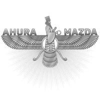 Zoroastrian Symbol Design vector