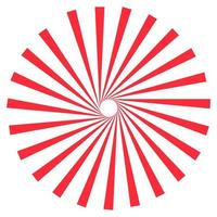 Radial rays background. vector