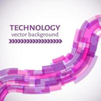 Pink and purple technology abstract background. Business  background. Easy to edit design template for your artworks. Vector illustration.