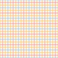 Gingham pattern seamless Plaid repeat vector Design for print, tartan, gift wrap, textiles, checkered background for tablecloth