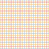 Gingham pattern seamless Plaid repeat vector Design for print, tartan, gift wrap, textiles, checkered background for tablecloth