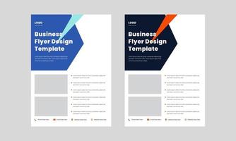 corporate flyer design template. headline business flyer template. flyer design layout ideas. vector