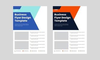 corporate flyer design template. headline business flyer template. flyer design layout ideas. vector