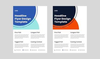 flyer design template. business flyer design template. corporate poster leaflet design. promotional flyer design