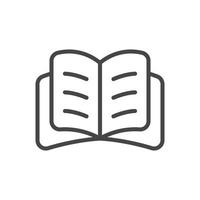 book logo icon sign symbol design vector