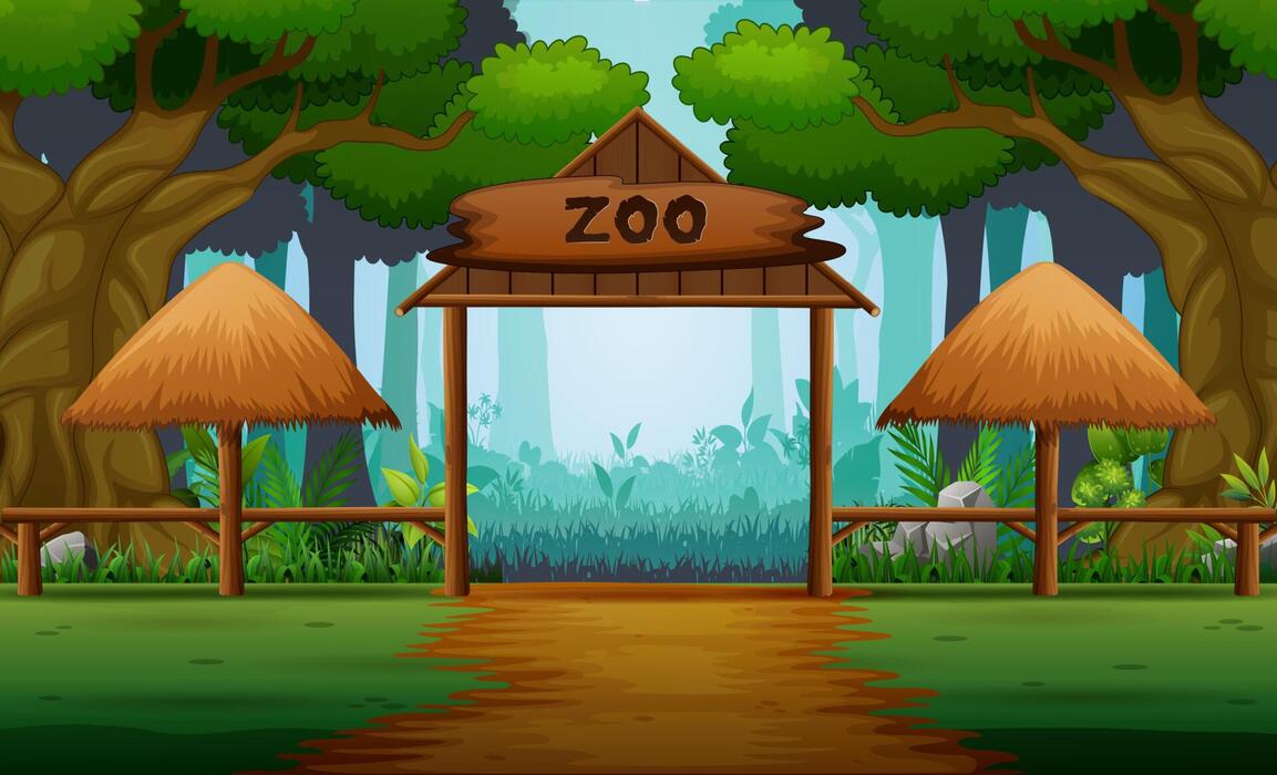 Zoo Background Vector Art, Icons, and Graphics for Free Download