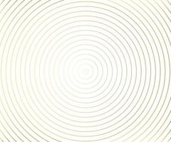 Gold luxurious circle pattern with golden wave lines over. Abstract background, vector illustration