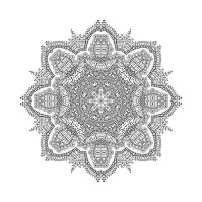 mandala vector for beautiful design