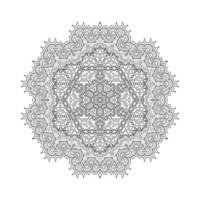 hermoso vector de mandala para el diseño