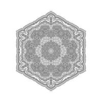 vector de mandala elegante para el diseño