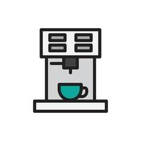 expresso machine icon for website, presentation symbol vector