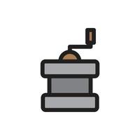 grinder coffee icon for website, presentation symbol vector